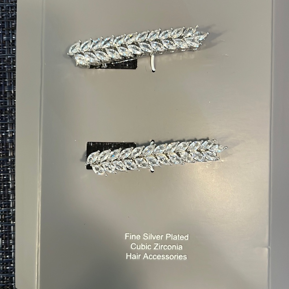 Cubic Zirconia hair accessories